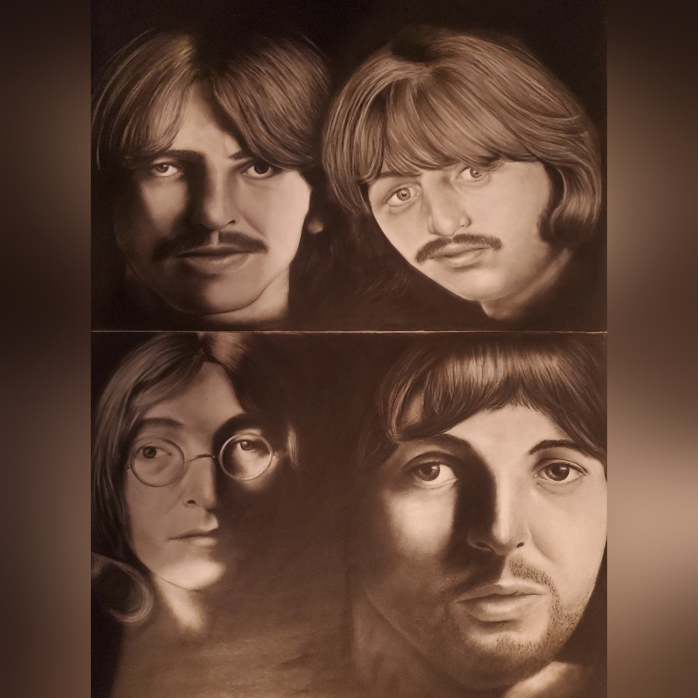 Sketch of the Beatles